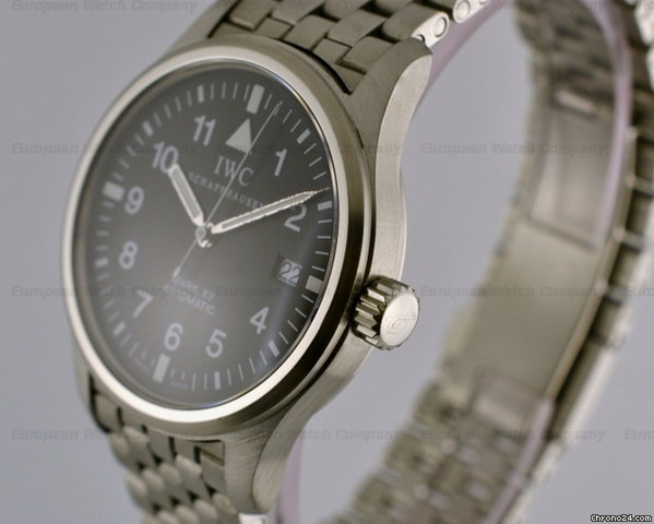 replica IWC Mark XV SS/SS Black Dial 38MM WATCHES 1 