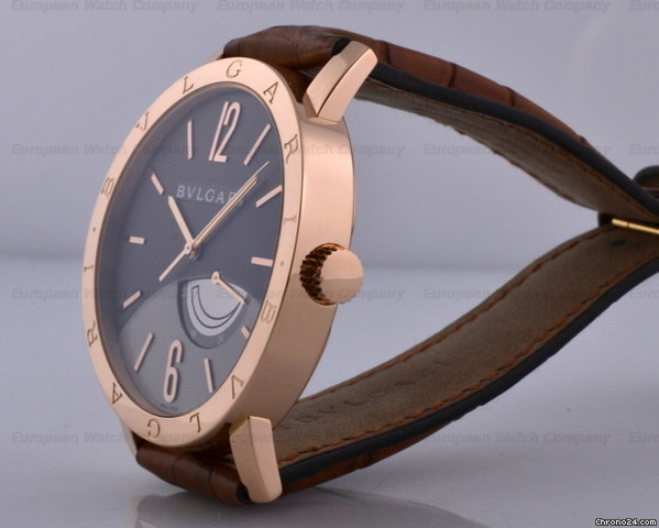 replica Bulgari Bvlgari Bvlgari Power Reserve 18K Rose Gold 41MM WATCHES 1