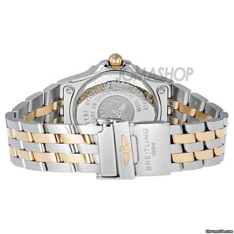 replica Breitling Galactic 30 Diamond White Dial Ladies Watch C71340LA-A715TT WATCHES 1