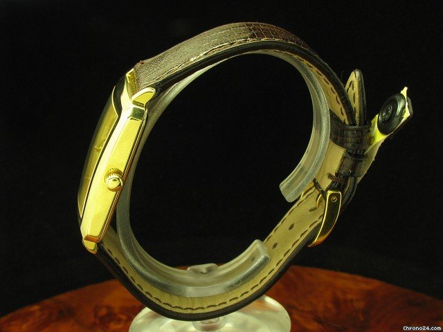 replica Zenith 18kt Gold Chronometer Carre Herrenuhr; Limitiert WATCHES 1