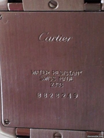 Cartier TANK FRANCAISE STAHL CHRONO WATCHES 2