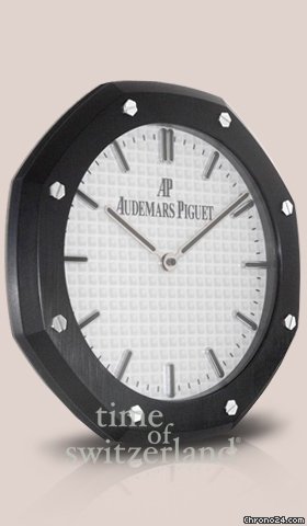 replica Audemars Piguet Wall Clock Royal Oak Black WATCHES 1