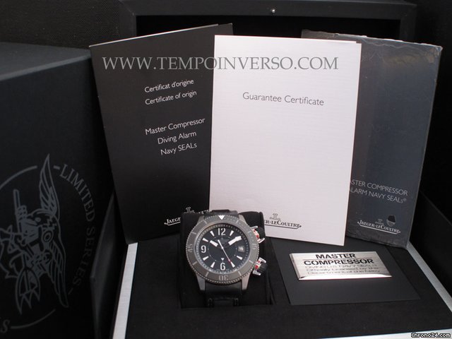 Jaeger-LeCoultre Master Compressor Diving Alarm Navy Seals limited full set WATCHES 2