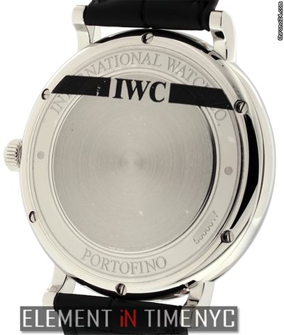replica IWC Portofino Automatic Steel Silver Dial 40mm IW3565-01 NIB WATCHES 1