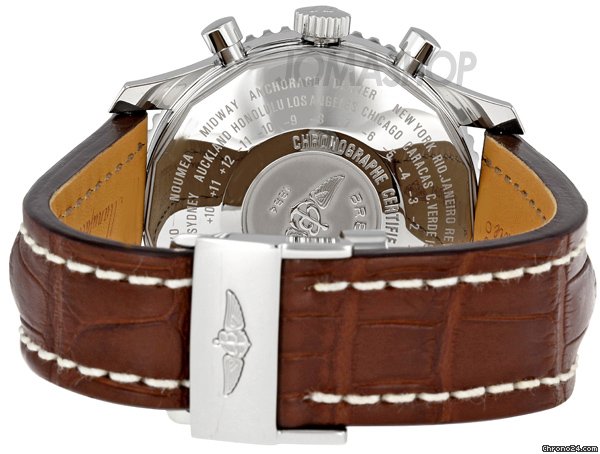 replica Breitling Navitimer World Silver Dial Automatic Mens Watch A2432212-G571BRCD WATCHES 1