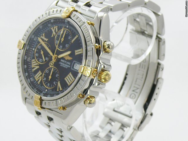 Breitling Crosswind Stahl / Gold Ref. B13055 WATCHES 2