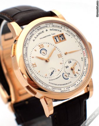 replica A. Lange & Sohne Lange 1 Time Zone - 116.032 Pink Gold WATCHES 1