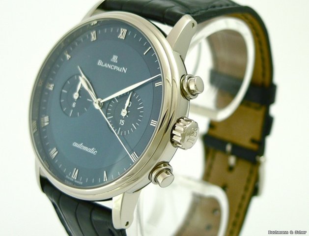 Blancpain Villeret Chronograph, 18k White Gold, Ref. 4082 WATCHES 2