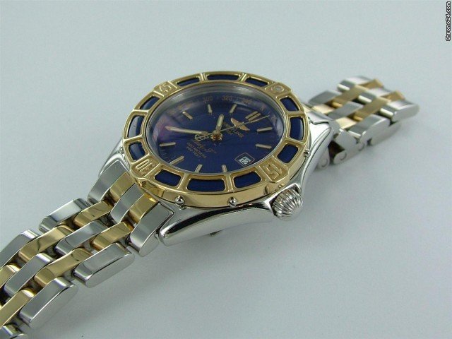 replica Breitling LADY J, staalgoud. nr.3195 WATCHES 1