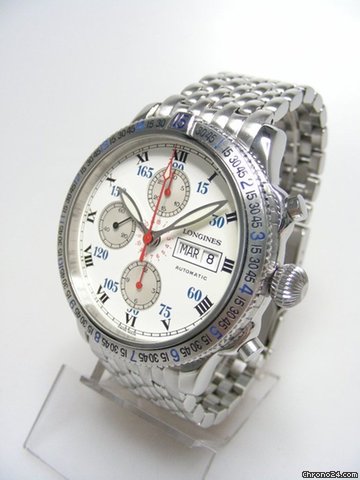 Longines Chonographe special series full steel/complet acier WATCHES 2