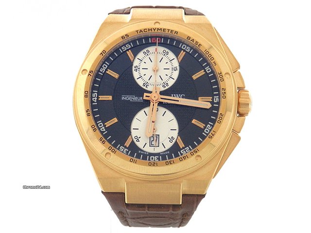 IWC "Ingenieur" Automatik - Gelbgold/Leder WATCHES 2