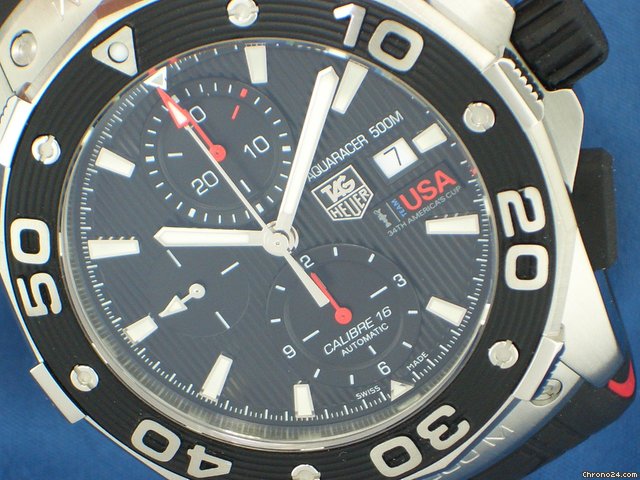 TAG Heuer Aquaracer Chrono Cal.16 Team Usa Defender WATCHES 2