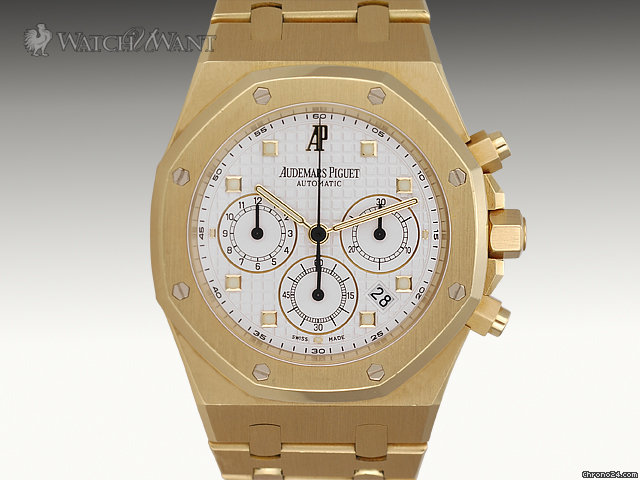 Audemars Piguet AP Royal Oak Chronograph - 25960BA.OO.1185BA.01 - 40mm 18k Yellow Gold - Boxes/Papers 100% Complete WATCHES 2