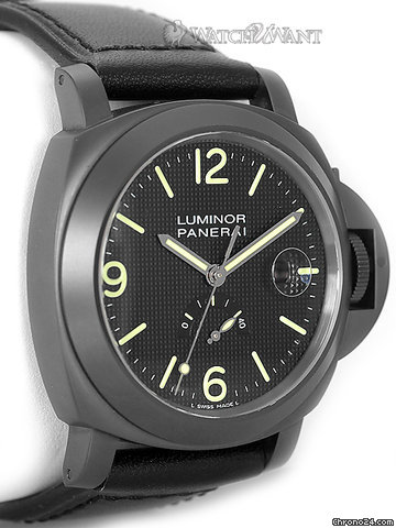 replica Panerai PAM 28 L PVD Power Reserve - 44mm Black PVD/DLC Case - Boxes/Papers 100% Complete & Collector-New WATCHES 1 