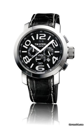 TW Steel Herrenuhr Chronograph Grandeur Big Steel TW51 WATCHES 2