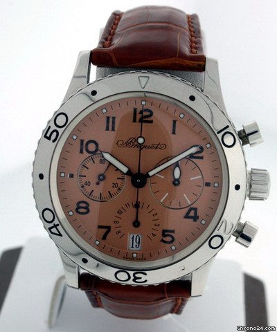 Breguet Type XX Transatlantique 3827 Platinum Pre-owned WATCHES 2