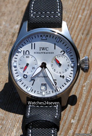 replica IWC Big Pilot German Football DFB Special Edition Silver Dial WATCHES 1