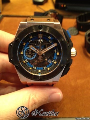 replica Hublot King Power Maradona King Gold Ceramic Limited Edition NEW WATCHES 1