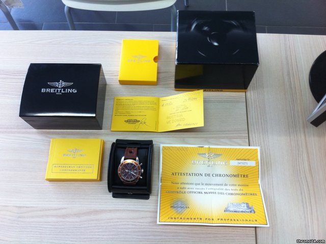 Breitling SuperOcean Heritage Chronographe braun WATCHES 2