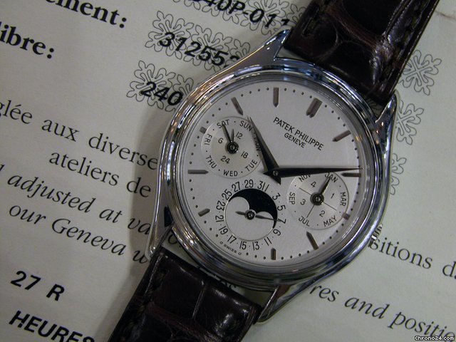 Patek Philippe 3940 Platinum WATCHES 2