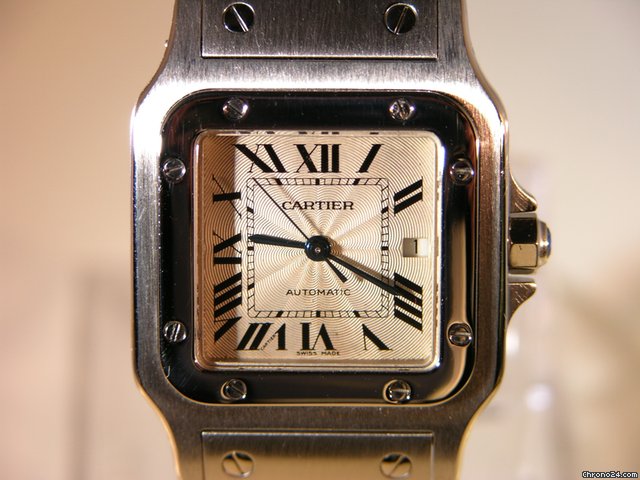 Cartier Santos de Cartier Galbee Large Steel Automatic WATCHES 2