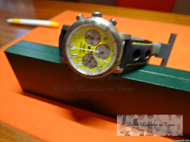 Chopard Mille Miglia Titanium Yellow Chronograph WATCHES 2