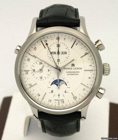 Maurice Lacroix Les Classiques Phase de Lune LC6078-SS001-13E Pre-owned WATCHES 2