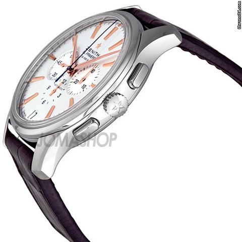 Zenith El Primero Chronograph Automatic Silver Dial Mens Watch 03211040001C498 WATCHES 2