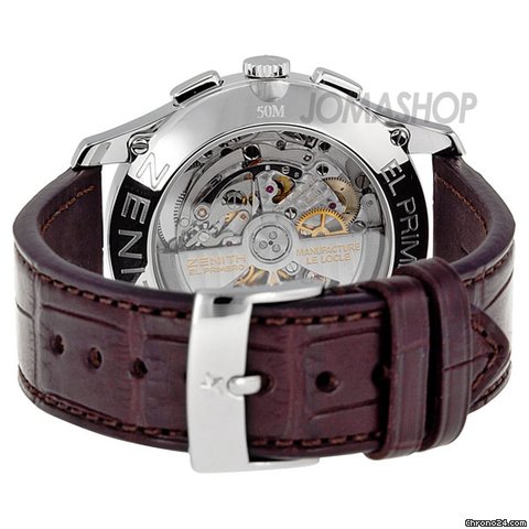 replica Zenith El Primero Chronograph Automatic Silver Dial Mens Watch 03211040001C498 WATCHES 1