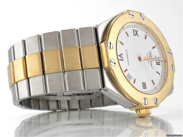 Chopard "ST. MORITZ 26/8301" 37 mm Edelstahl / Gelbgold Automatik WATCHES 2