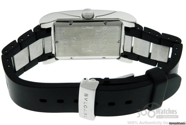 replica Bulgari Unisex  Rettangolo RT45S Mid Size Date Watch WATCHES 1 