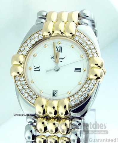 Chopard GSTAAD 33/8121 Two Tone Diamond Watch WATCHES 2