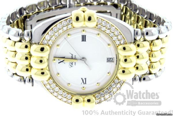 replica Chopard GSTAAD 33/8121 Two Tone Diamond Watch WATCHES 1
