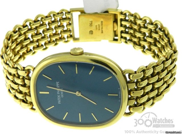Patek Philippe Men's Ellipse 3848-1 18K Yellow Gold Manual Mechanical Watch WATCHES 2