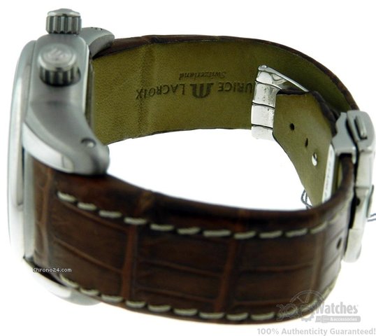 replica Maurice Lacroix Reveil Globe MP6388 Masterpiece Three Time Zone Watch WATCHES 1