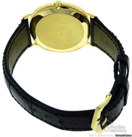replica Patek Philippe Rare Men's Calatrava 18K Gold Quartz Watch WATCHES 1