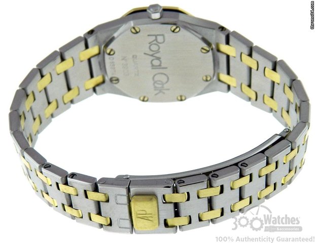 replica Audemars Piguet Ladies Royal Oak D65974 Textured Dial Two Tone 24.5mm Watch WATCHES 1