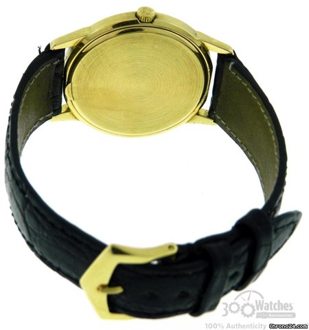 replica Patek Philippe Vintage Men's Calatrava 3601 Automatic 18K Gold Watch WATCHES 1