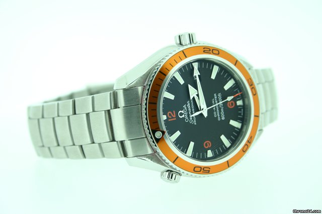 replica Omega Seamaster Planet Ocean 42mm Orange Bezel 2012 WATCHES 1