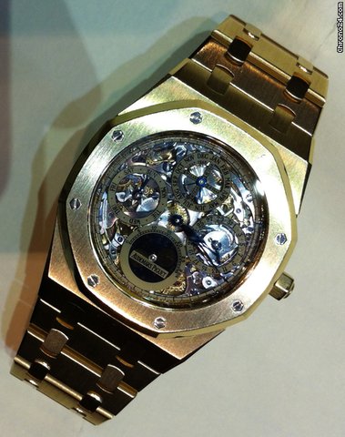 replica Audemars Piguet AUDEMARS PIGUET QUANTIEME PERP SKELET NUM. ONE 1 WATCHES 1