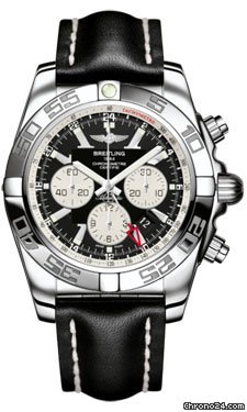 Breitling AB041012/BA69-leather-black-tang Watches Watch