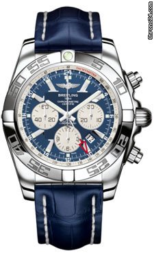Breitling AB041012/C834-croco-blue-tang Watches Watch