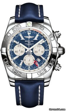 Breitling AB041012/C834-leather-blue-tang Watches Watch