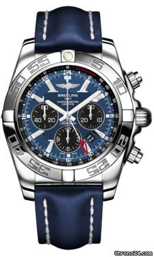 Breitling AB041012/C835-leather-blue-tang Watches Watch