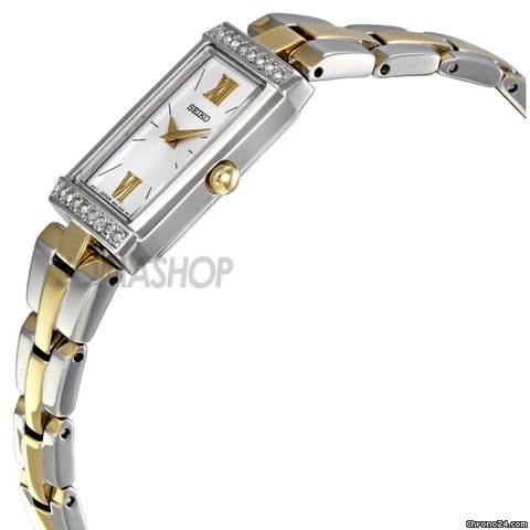 Seiko Swarovski Crystal Bracelet Ladies Watch and Necklace Set SUJG36 WATCHES 2