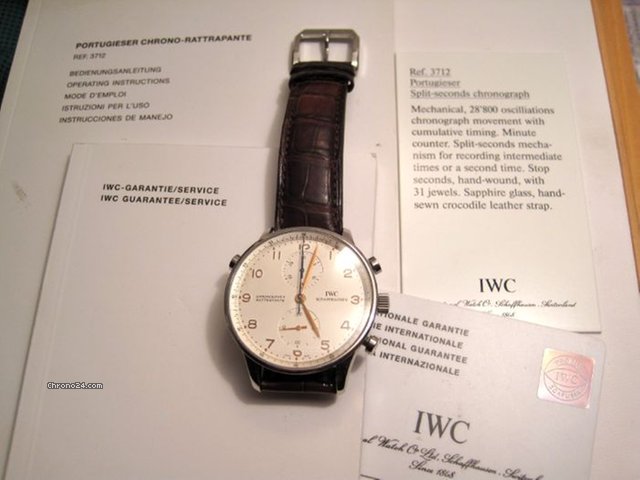 IWC Portoghese Chronograph Rattrappante WATCHES 2