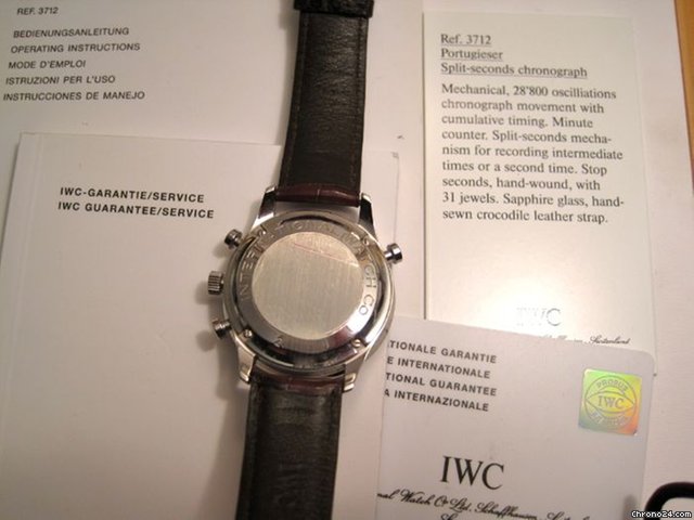 replica IWC Portoghese Chronograph Rattrappante WATCHES 1