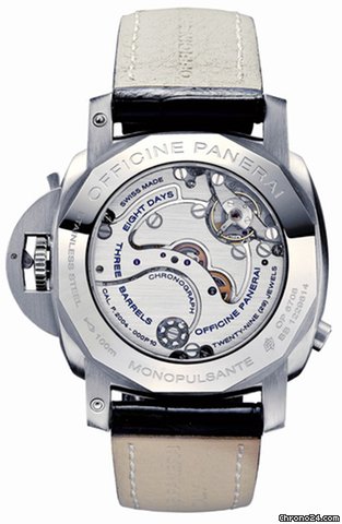 replica Panerai Luminor 1950 Titanium 8 Days Chrono Monopulsante GMT 44mm WATCHES 1