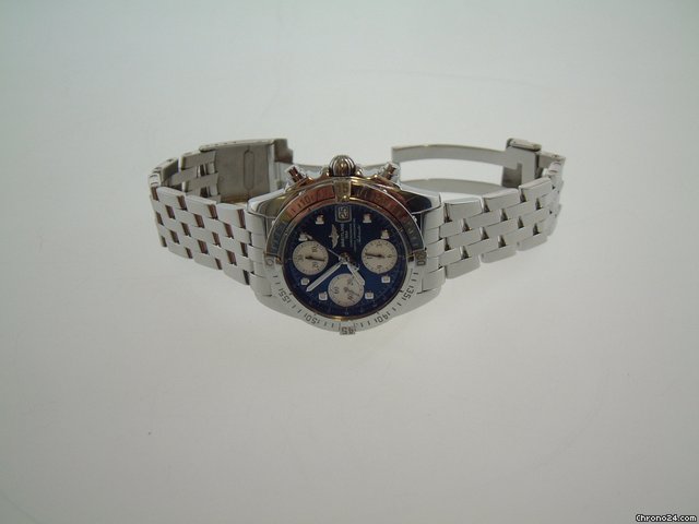 Breitling Chrono Cockpit Stahl mit Pilotband WATCHES 2
