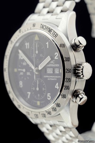 replica IWC Doppelchrono in Platin (komplett) Absolutes Einzelst¨¹ck WATCHES 1